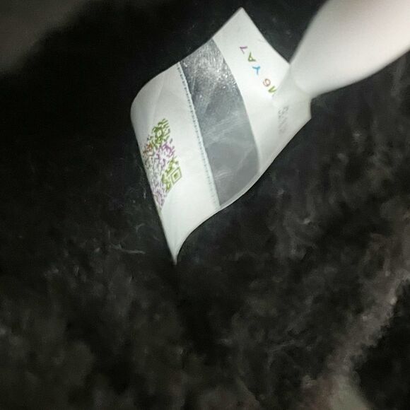 UGG FLUFFITA CLEAR FLUFF SLIDE PLATFORM SANDALS -BLACK -WOMEN’S US 10 -NEW - Picture 14 of 16